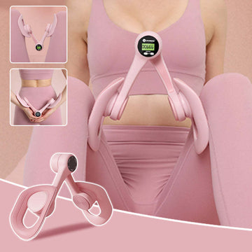 Ergonomic Thigh Trainer Thigh Trainer With Counter Adjustable Thigh With Lcd Display For Men Women Pelvic Floor Muscle Trainer