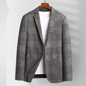 High End Autumn And Winter Middle-aged Men's Suit